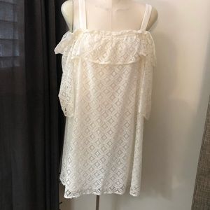 Beautiful white off shoulder dress